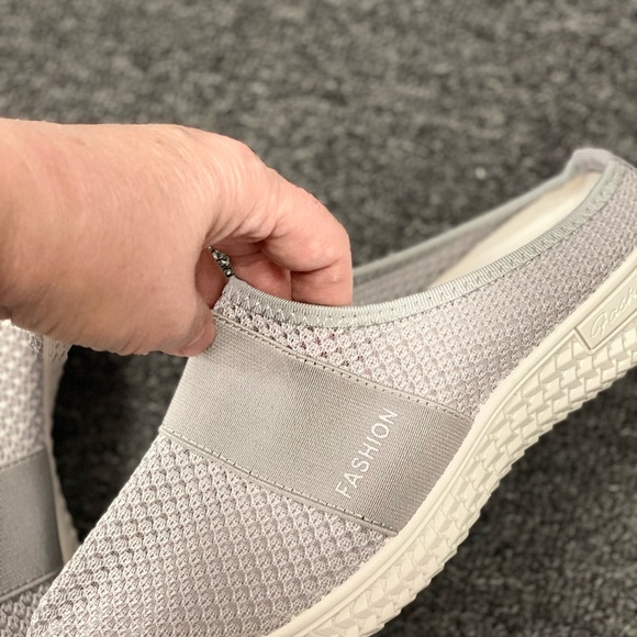 Women's Gray Slip-On Shoes - Picture 3 of 3
